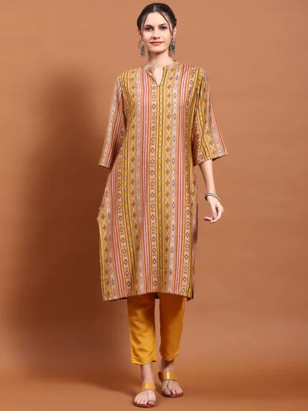 MUSTARD KURTI